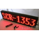Affordable LED SCR-1353 Red Programmable Message Sign, 13 x 53